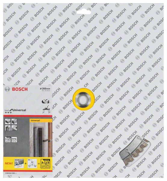 Pikkukuva 2 / 2: Bosch 2 608 603 636 pyörösahanterä 35 cm 1 kpl
