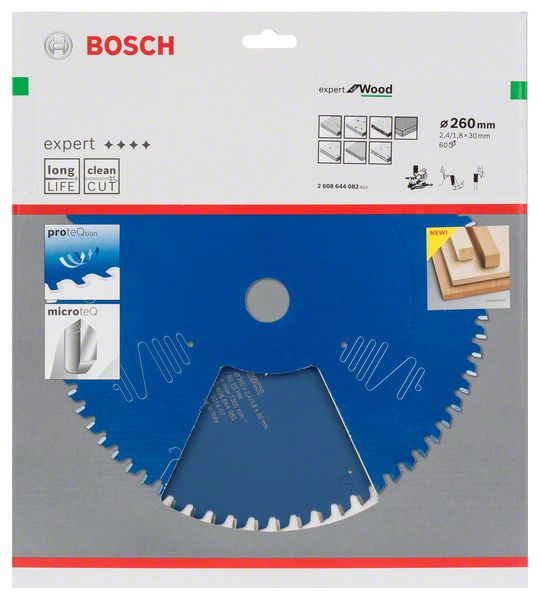 Pikkukuva 2 / 2: Bosch 2 608 644 082 pyörösahanterä 26 cm 1 kpl