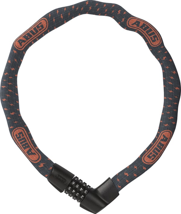 ABUS 88012 Cykellås Grå, Orange 750 mm Kedjelås