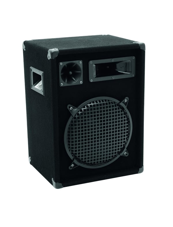 Miniatyrbild 1 av 3: Omnitronic DX-1022 3-vägs Svart Kabel 200 W