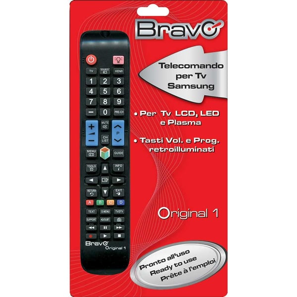 Bravo Original 1 fjernbetjening IR trådløs TV Tryk på knapper
