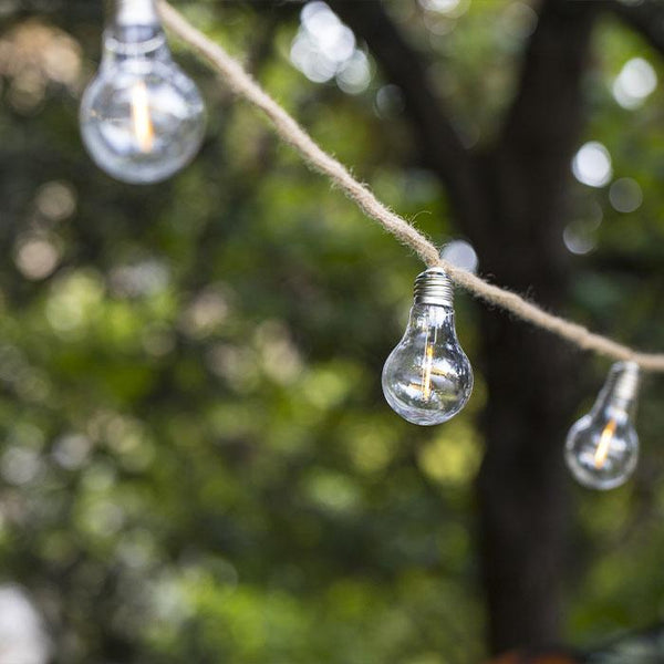 Miniatyrbillede 3 af 5: Lumisky Fantasy Cord Solar kædelys 7,45 m 10 Lampe( r) LED