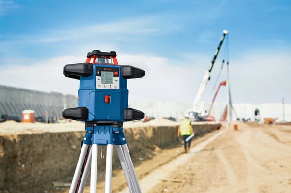 Miniatyrbild 9 av 14: Bosch GRL 600 CHV PROFESSIONAL Linjelaser 60 m 650 nm (<1 mW)