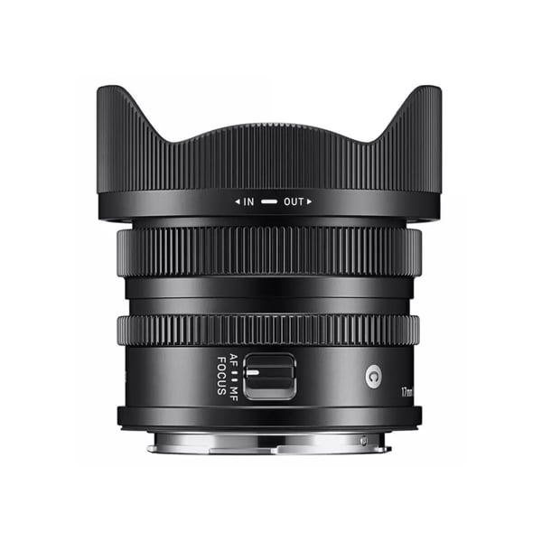 Sigma 17mm F4 DG DN | C MILC Standardobjektiv Svart