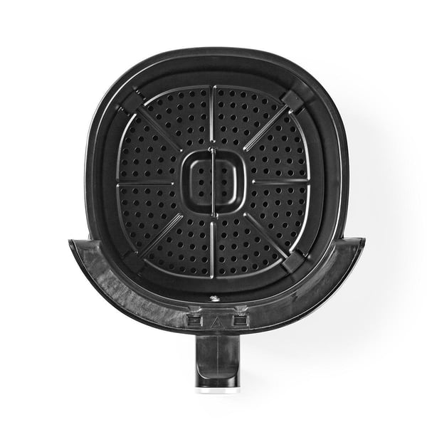 Nedis KAAF120FBK frituregryde Enkelt 2,4 L Enkeltstående 1000 W Varmluftsteger Aluminium, Sort