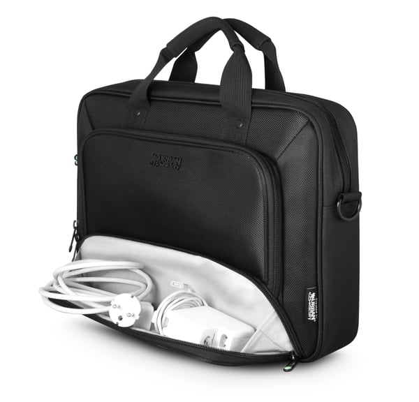 Urban Factory MTC14UF taske og etui til laptop 35,6 cm (14") Mappe Sort
