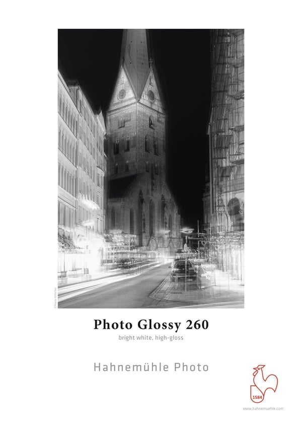 Hahnemühle Photo Glossy 260 A4 Hvid Glans