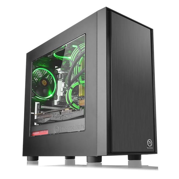 Pikkukuva 15 / 20: Thermaltake Versa H17 Window Micro Tower Musta