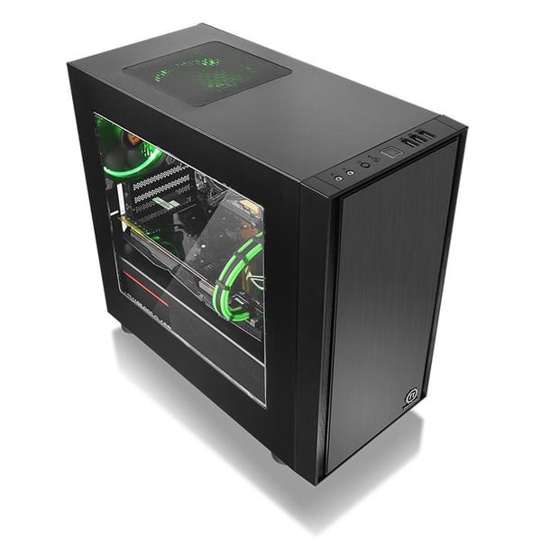 Thermaltake Versa H17 Window Micro Tower Musta