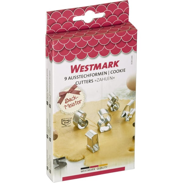 Miniatyrbild 3 av 4: Westmark 35382260 kakmått Rostfritt stål