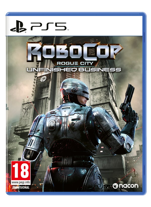 NACON RoboCop: Rogue City - Unfinished Business Vakio Yksinkertaistettu kiina, Perinteinen kiina, Saksa, Englanti, Espanja, Ranska, Italia, Japani, Korea, Puola, POR-BRA, Venäjä PlayStation 5