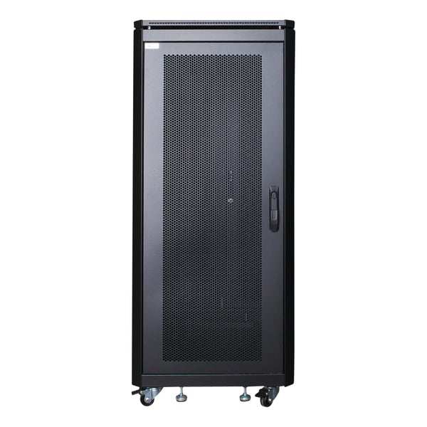 LOGON RSL26U61BL stativ 26U Fritstående reol Sort