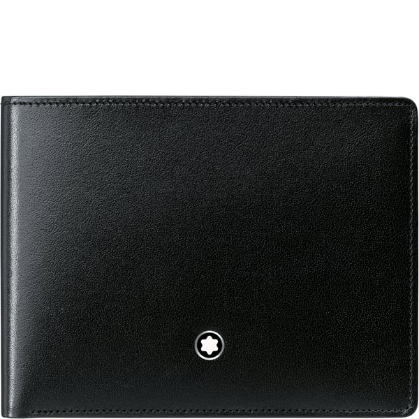 Montblanc U0014548 tegnebog, kortholder og rejsedokumentholder Sort Læder