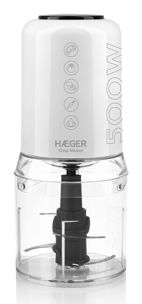 Miniatyrbillede 1 af 4: Haeger Chop Master 0,5 L 500 W Hvid