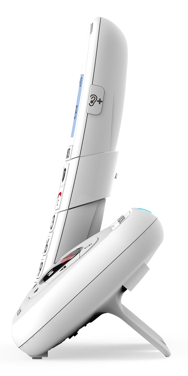 Miniatyrbild 2 av 6: Alcatel XL785 Voice Duo NEU Analog telefon/DECT-telefon Namn och uppringnings-ID Vit