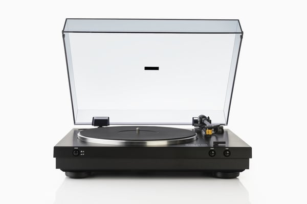 Miniatyrbillede 1 af 6: Dual CS 329 Bæltedrevet pladespiller Sort Fuld automatisk