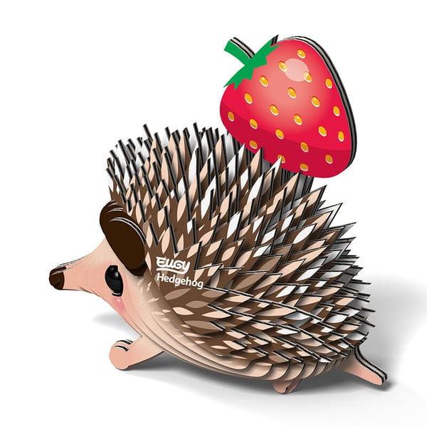 Miniatyrbild 4 av 5: Eugy Hedgehog 3D-pussel 24 styck Djur