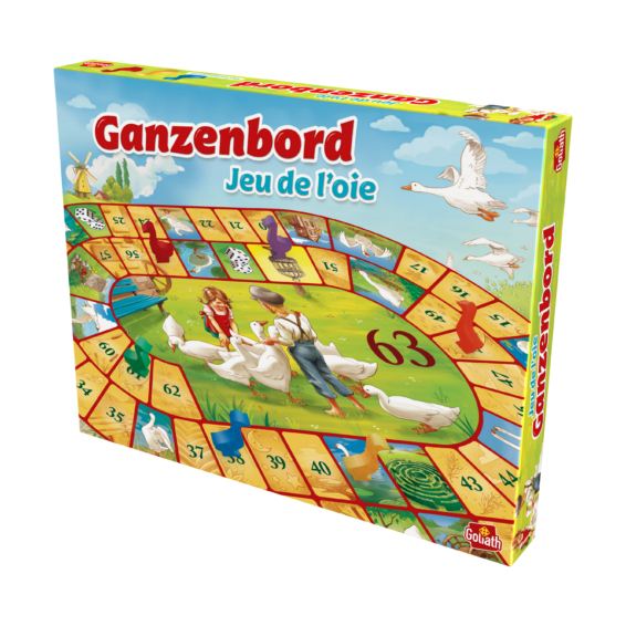 Miniatyrbillede 3 af 5: Goliath 926262.106 brætspil Ganzenbord 20 min. Familie