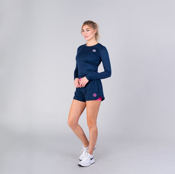 Bidi Badu W314087223-DBLPK-L shorts Hunstik Marineblå, Lyserød