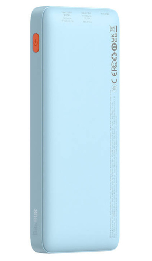 Baseus P10022801313-00 powerbank Lithium polymer (LiPo) 10000 mAh Blå