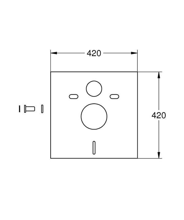 Pikkukuva 2 / 2: GROHE 37131000 hanan osa