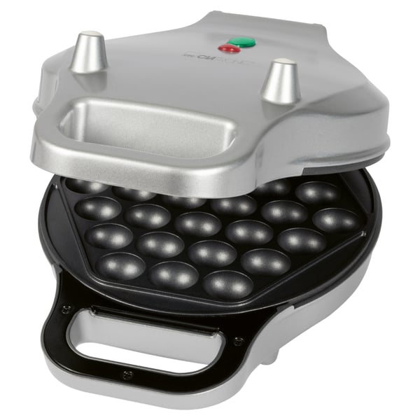 Miniatyrbillede 1 af 4: Clatronic WA 3772 silber 1 vaffel/vafler 700 W Sølv