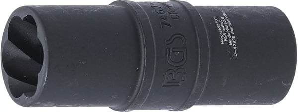 Miniatyrbild 1 av 3: BGS technic Special Impact Double-Sided Socket 19 mm eluttag