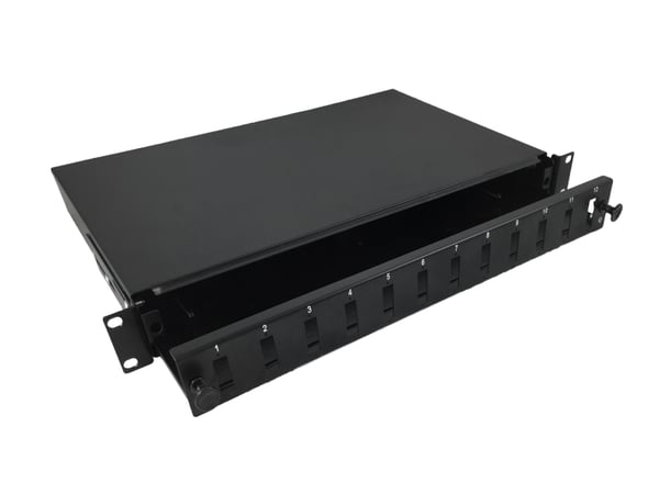 Miniatyrbillede 1 af 4: Alantec FOP-1U-12SCD-C patch panel