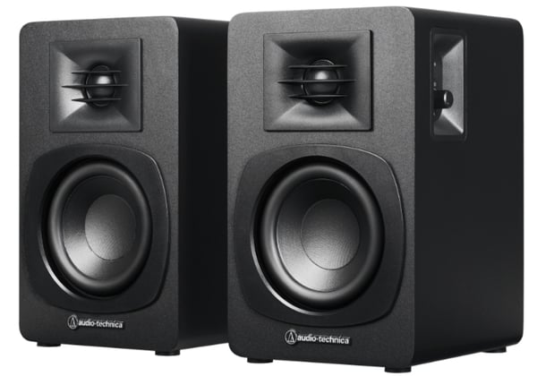 Miniatyrbillede 6 af 7: Audio-Technica AT-SP3X højttaler 2-vejs Sort Kabel & trådløs 30 W