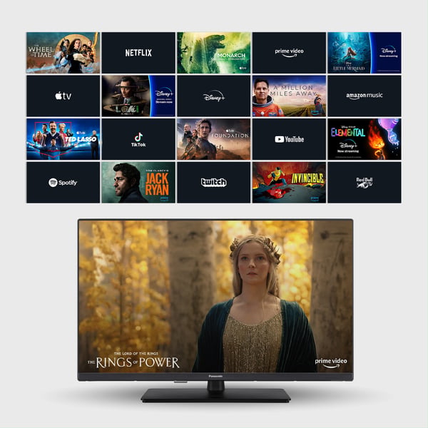 Miniatyrbillede 9 af 12: Panasonic -32S50AEZ TV 81,3 cm (32") HD Smart TV Wi-Fi Sort
