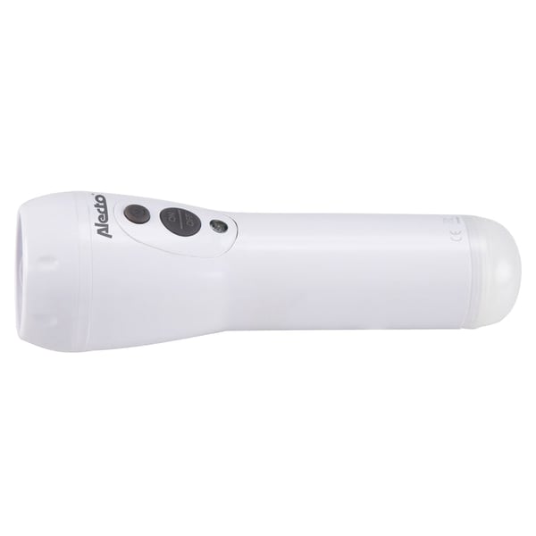Alecto ATL-110 taskulamppu Musta, Valkoinen LED
