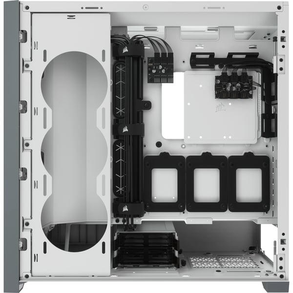 Miniatyrbild 9 av 17: Corsair iCUE 5000X RGB Midi Tower Vit