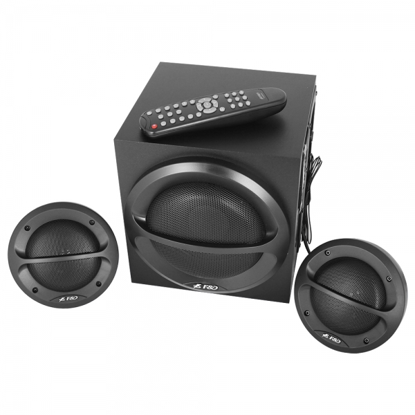 F&D A111X kaiutinsetti Universaali Musta 2.1 kanavaa 1-suuntainen 11 W Bluetooth