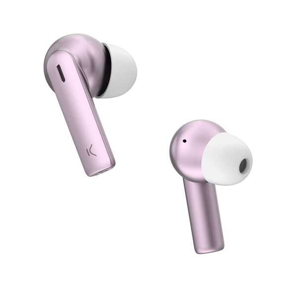 Pikkukuva 2 / 5: Ksix BXTW10R kuulokkeet ja kuulokemikrofoni True Wireless Stereo (TWS) In-ear Puhelut/Musiikki USB Type-C Bluetooth Vaaleanpunainen