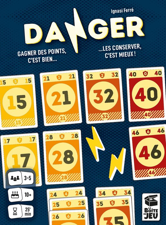 Miniatyrbillede 1 af 10: Blackrock Games DANGER 25 min. Kortspil