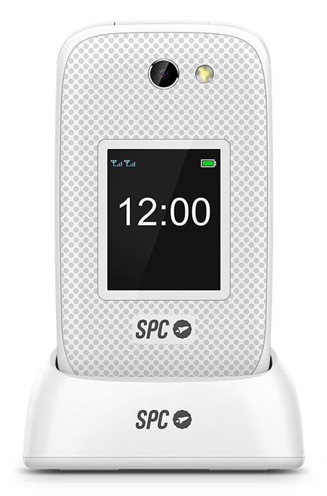 Miniatyrbild 3 av 4: SPC Harmony 2 7,11 cm (2.8") 124,5 g Vit Seniortelefon