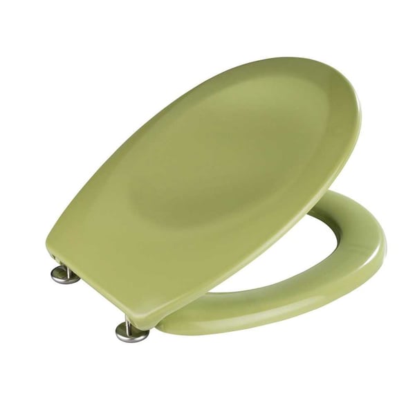 WENKO 19514100 Kova wc-istuin Duroplast Vihreä