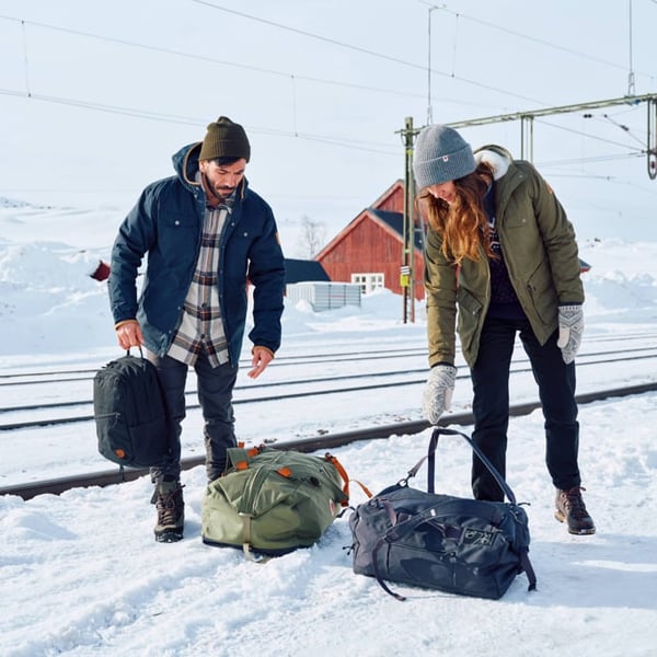 Pikkukuva 9 / 20: Fjällräven 23200283-037 matkalaukku Matkaduffeli Soft shell Musta 80 L Polyamidi
