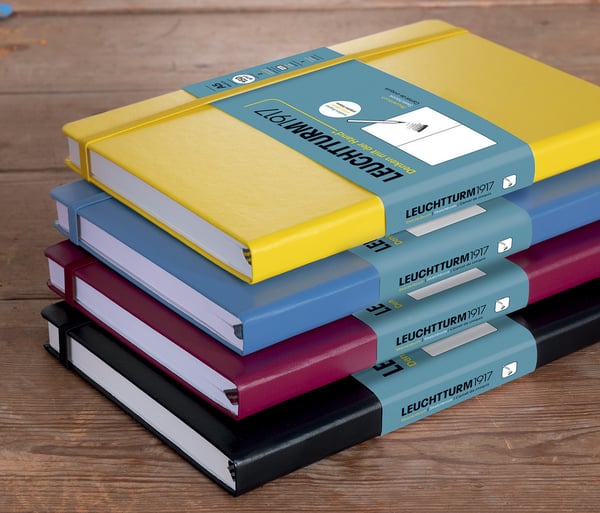 Leuchtturm SB5112PLEM blok og notesblok A5 112 ark Gul