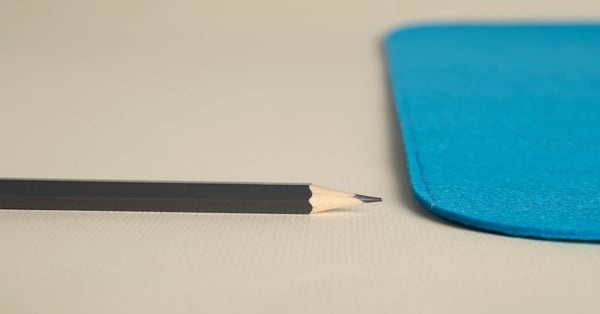 Exacompta Teksto skrivbordsunderlägg Återvunnen polyester Turkos