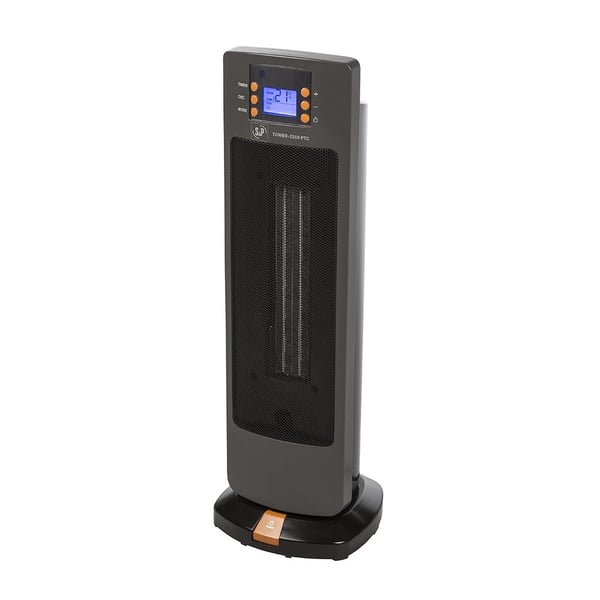 Soler & Palau TOWER-2000 PTC elektrisk rumsvärmare inomhus Svart 2000 W Elektrisk värmefläkt