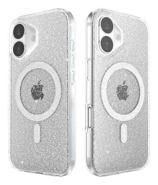 Miniatyrbild 3 av 4: Prodigee SuperStar mobiltelefonfodral 16 cm (6.3") Mobilskal Silver, Transparent