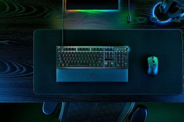 Miniatyrbild 3 av 7: Razer Huntsman V3 Pro tangentbord Spela USB QWERTY UK internationellt Vit
