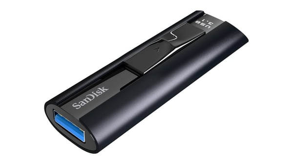 SanDisk Extreme Pro USB-sticka 128 GB USB Type-A 3.2 Gen 1 (3.1 Gen 1) Svart