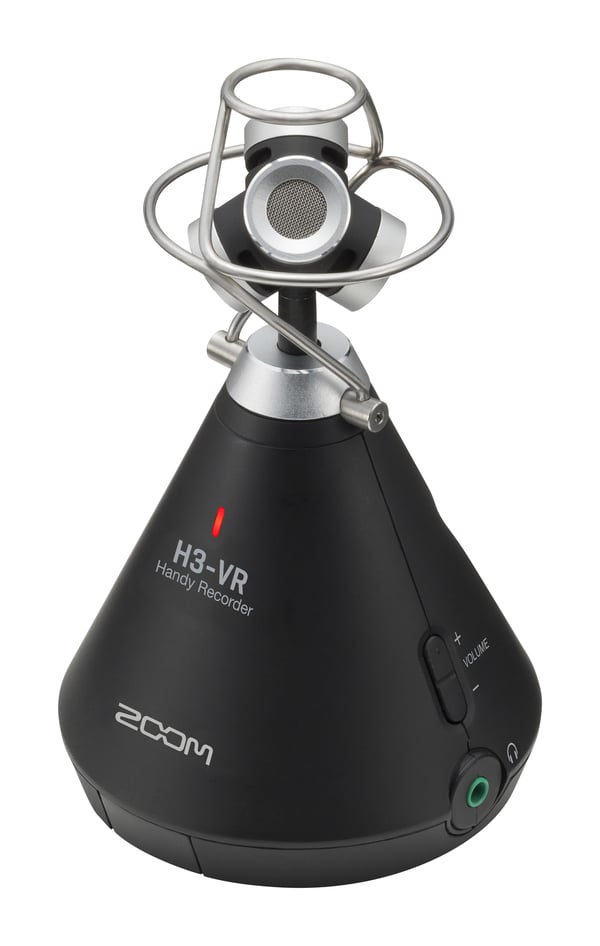 Miniatyrbild 2 av 6: Zoom H3-VR digital ljudinspelare 24 bit 96 kHz Svart