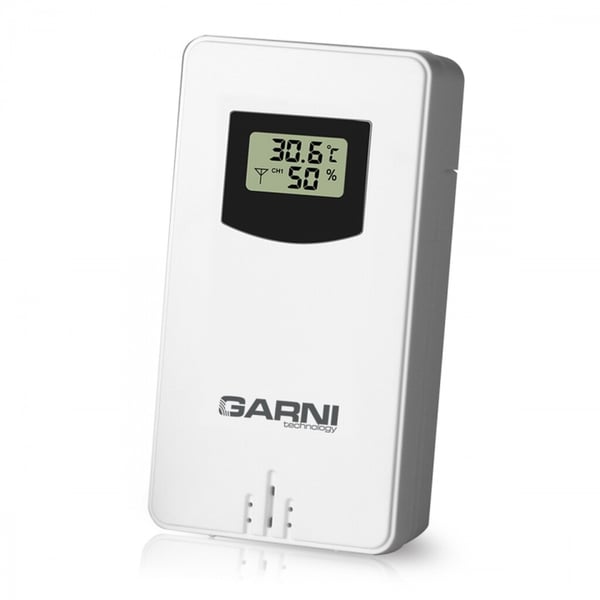GARNI GARNI030H Hvid LCD Batteri
