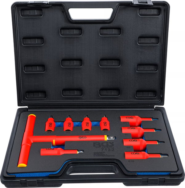 Miniatyrbild 1 av 9: BGS technic VDE Bit Socket Set