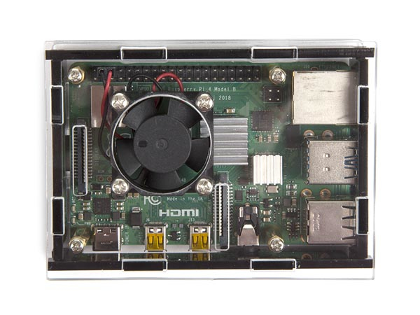 Whadda WPA507 udviklingsboard - tilbehør Boks Sort, Transparent