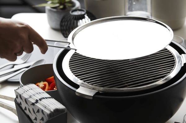 Miniatyrbillede 8 af 10: Barbecook Joya Grill Bordplade Sort, Rustfrit stål