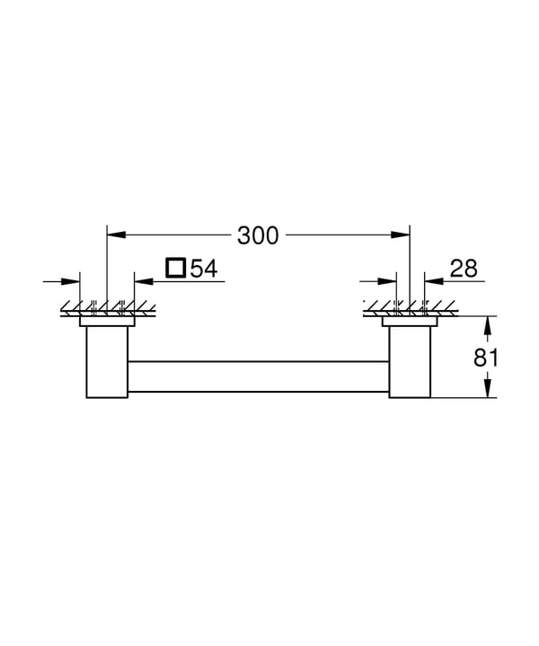 Miniatyrbillede 2 af 3: GROHE Start Cube 1 stk